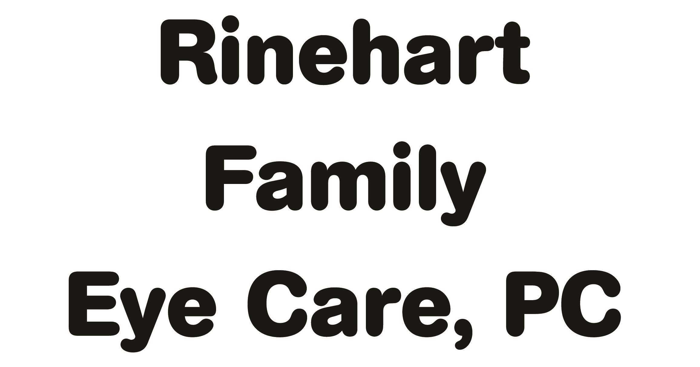 Rinehart Family Eye Care (Silver)