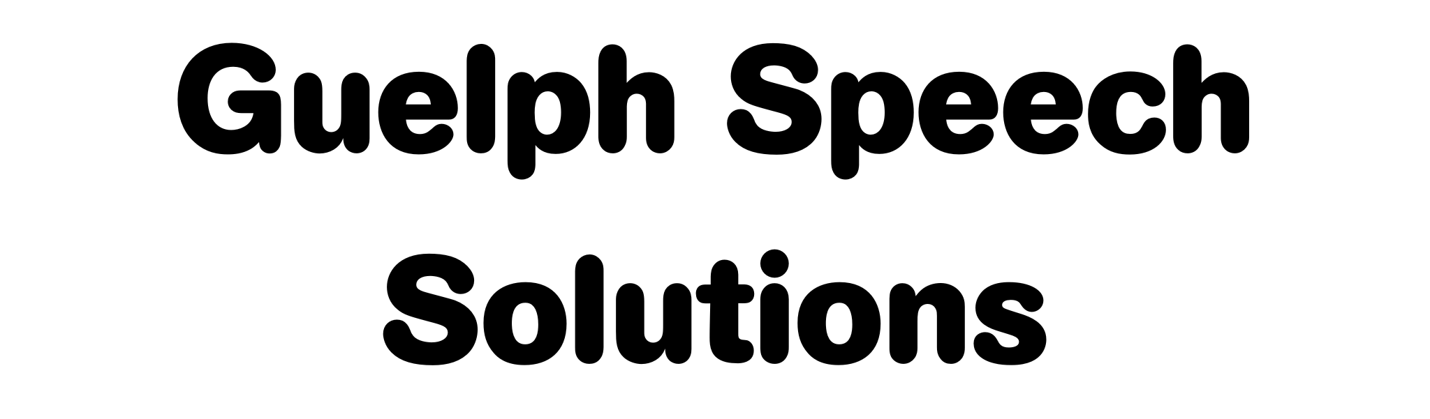 Guelph Speech Solutions (Silver)