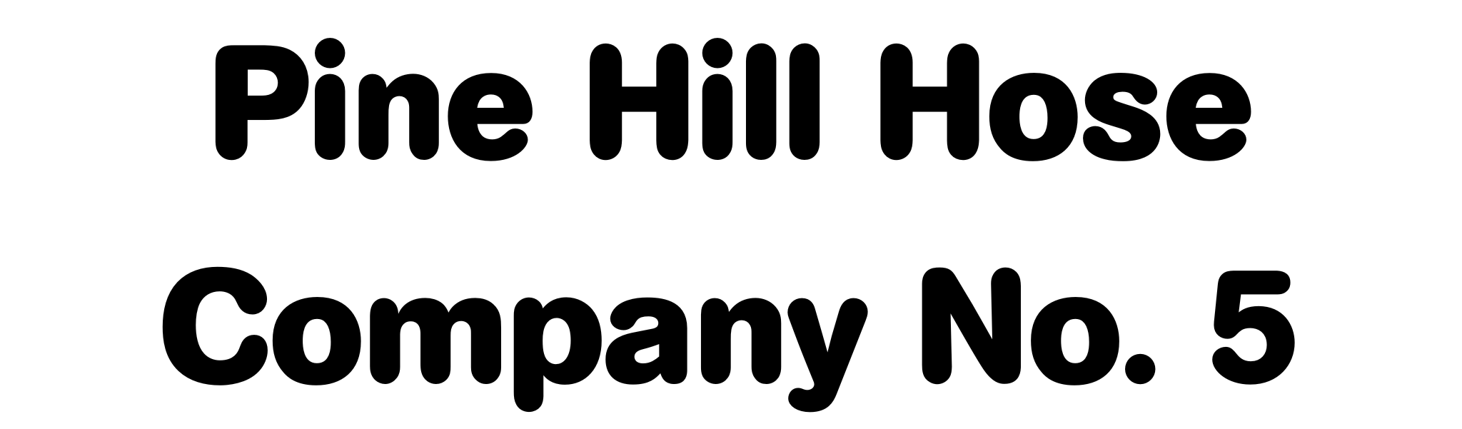 Pine Hill Hose Company No. 5 (Silver) 