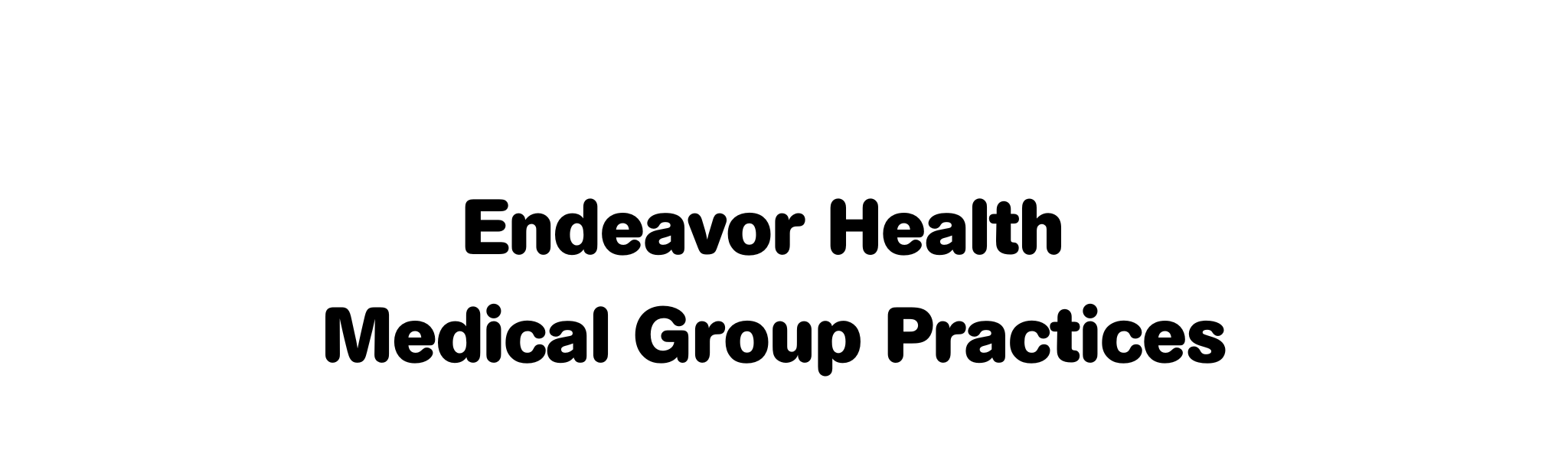 Endeavor Health Medical Group Practices (Bronze)