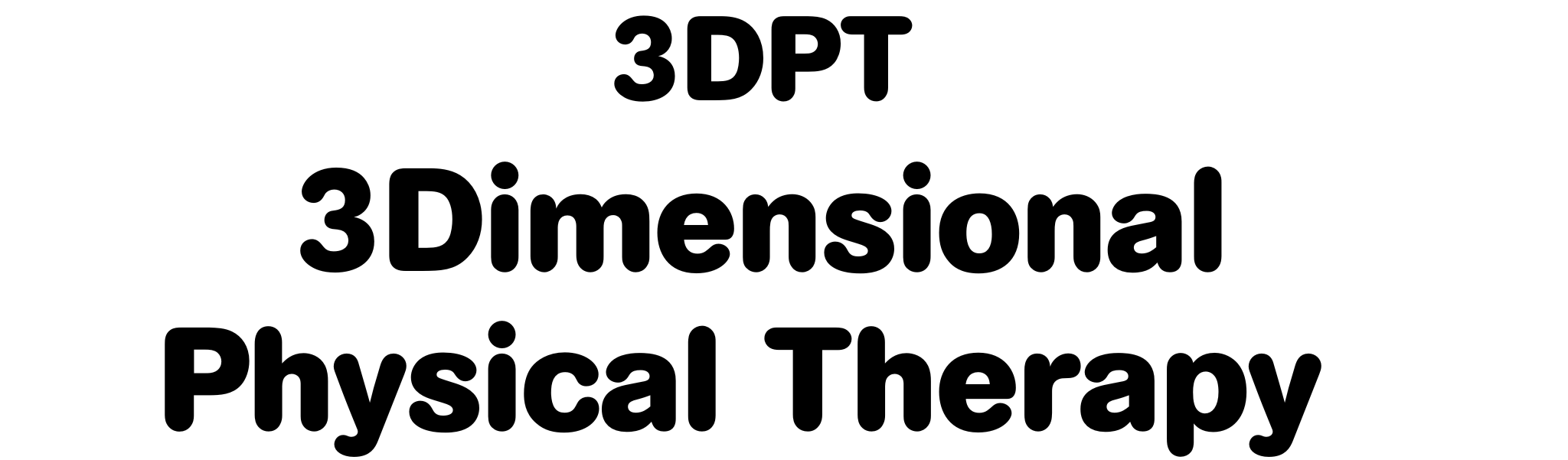3Dimensional Physical Therapy (Bronze)