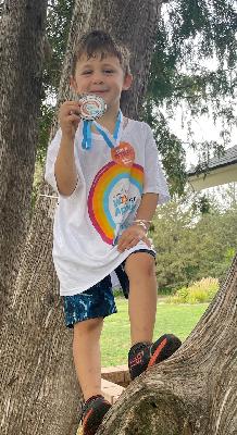 Alex at 2023 Apraxia Walk